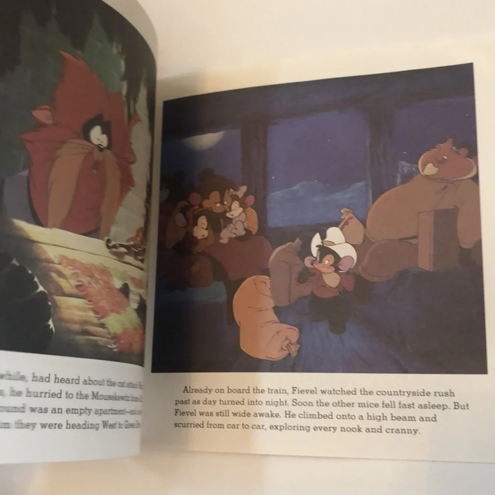 Fieval Goes West Book An American Tail FIEVAL GOES WEST Fieval JOURNEY